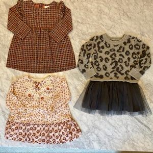 Zara Baby Girl 12-18 Month Dresses Bundle